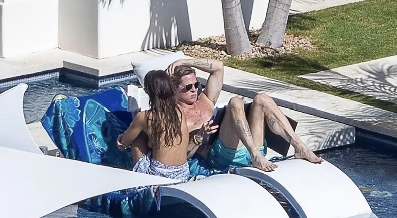 La relación entre Brad Pitt e Ines de Ramon ya se ha hecho más seria (Backgrid/ Grosby Group)