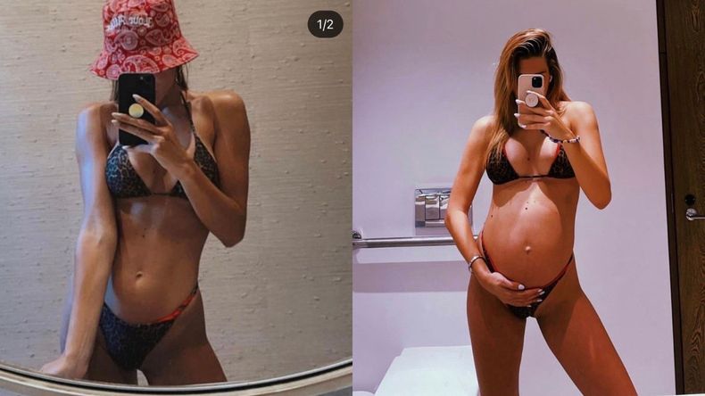 La novia de J Balvin mostró su embarazo en las redes sociales. Cortesía.&nbsp;