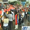 Protestas en Venezuela contra el juicio a Leopoldo López y jóvenes universitarios