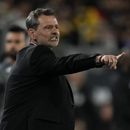 El técnico de México Diego Cocca durante el segundo tiempo del partido amistoso contra Camerún, el sábado 10 de junio de 2023, en San Diego. (AP Foto/Gregory Bull)