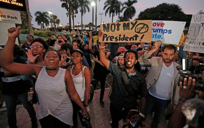 protestas Miami