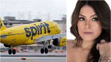 aly sanchez denuncia en redes sociales a la aerolinea low cost spirit airlines