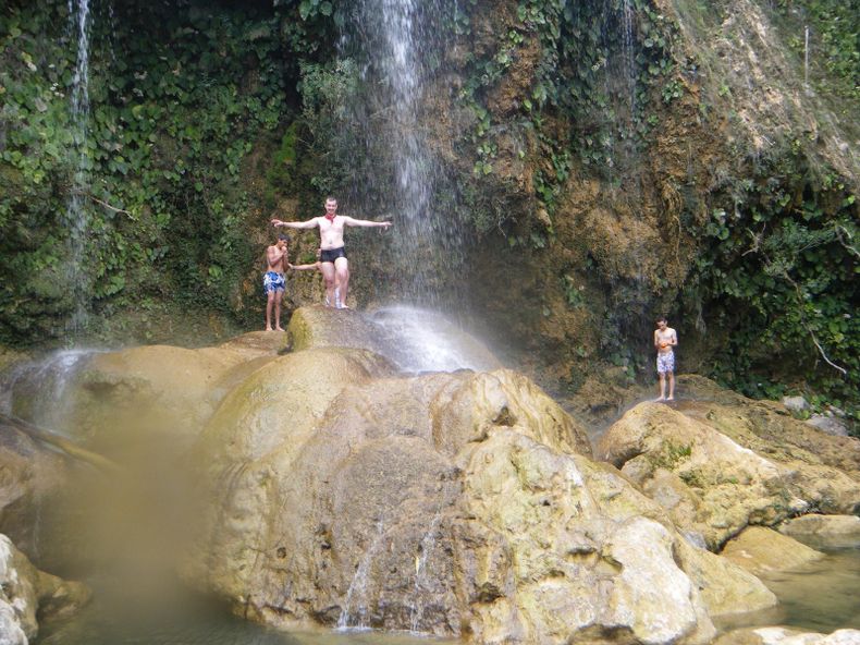 La cascada de Soroa.