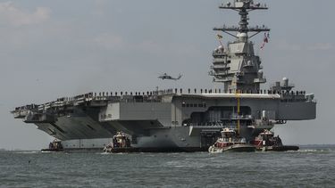 EEUU enviará portaaviones para apoyar a Israel