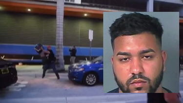 arrestan a un joven venezolano-americano que vandalizo un carro durante las violentas protestas en miami