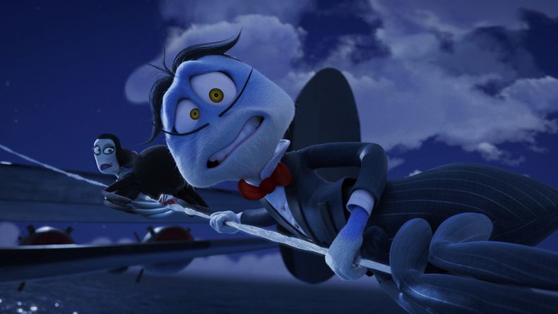 En esta imagen proporcionada por Viva Kids los personajes Inspector Sun, con la voz de Ronny Chieng, frente, y Arabella, con la voz de Jennifer Childs Greer, en una escena de la película animada Inspector Sun. (Viva Kids vía AP)