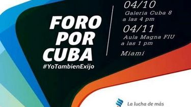 realizaran foro por cuba activistas de la isla y el exilio