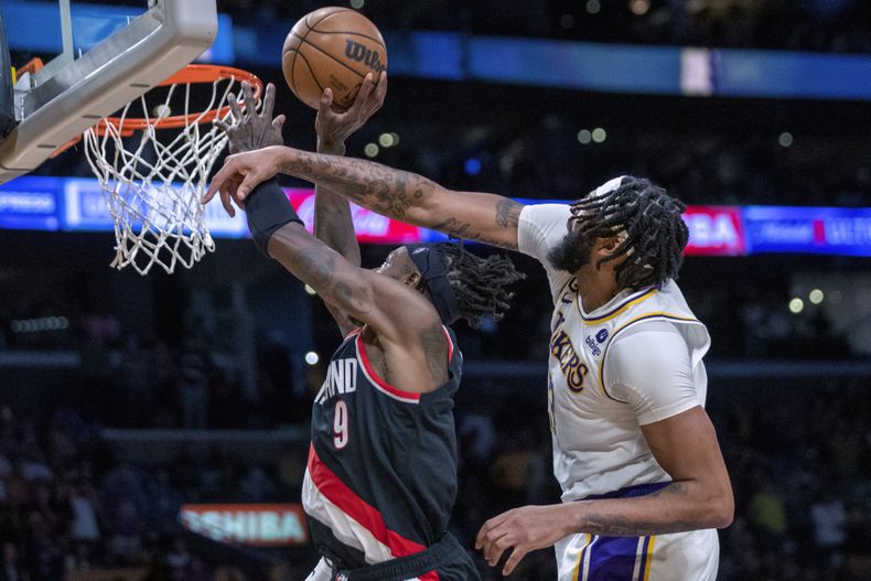 DEP-BAS TRAIL BLAZERS-LAKERS