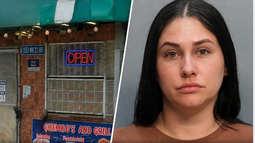 arrestan a cubana en miami acusada de golpear con una botella a una companera de trabajo: tiene retencion de ice