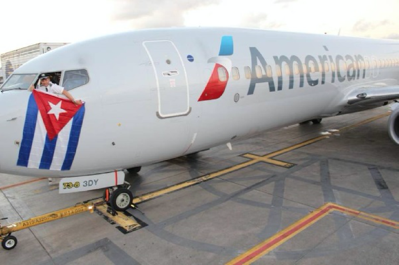 america airlines en cuba