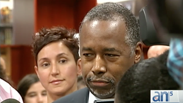 el candidato republicano ben carson visita miami