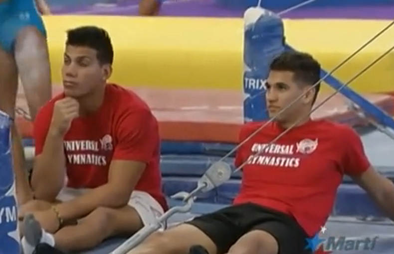 Luis Alberto Oquendo siguió los pasos de su compañero de selección, Ernesto Avila, quien no espero el primer día del evento.