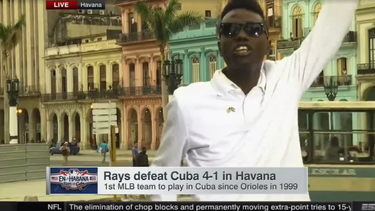 esto ocurrio en directo mientras espn emitia en vivo desde cuba