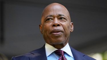 El alcalde de la ciudad de Nueva York Eric Adams en Nueva York el 11 de septiembre del 2025. (AP foto/Seth Wenig)