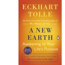 Esta imagen de portada proporcionada por Penguin Life muestra “A New Earth: Awakening to Your Life Purpose” (“Una nueva Tierra: un despertar al propósito de su vida”) de Eckhart Tolle. (Penguin Life via AP)