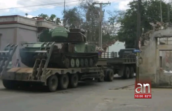 Nuevas protestas en Cuba: el régimen saca los tanques
