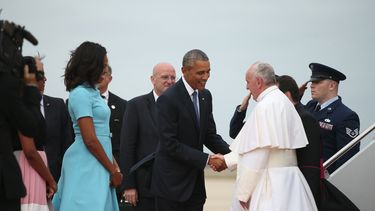 papa francisco llega a un eeuu polarizado y dividido