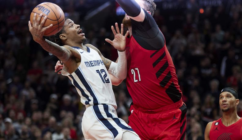 DEP-BAS GRIZZLIES-TRAIL BLAZERS