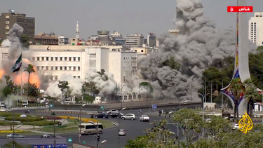 video: israel bombardea el cuartel general del estado mayor sirio en damasco en plena escalada de violencia
