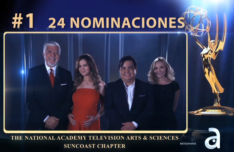 AméricaTevé se convierte en la estación más nominada a los prestigiosos premios Emmy, con 24 nominaciones.