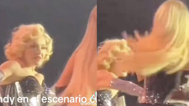madonna reprocho en vivo a wendy guevara por no prestarle atencion en el escenario: video