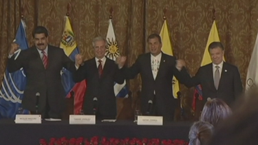 nicolas maduro y juan manuel santos acordaron una progresiva normalizacion de la frontera