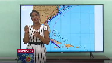 La meteoróloga cubana Ailyn Jústiz. Archivo.&nbsp;