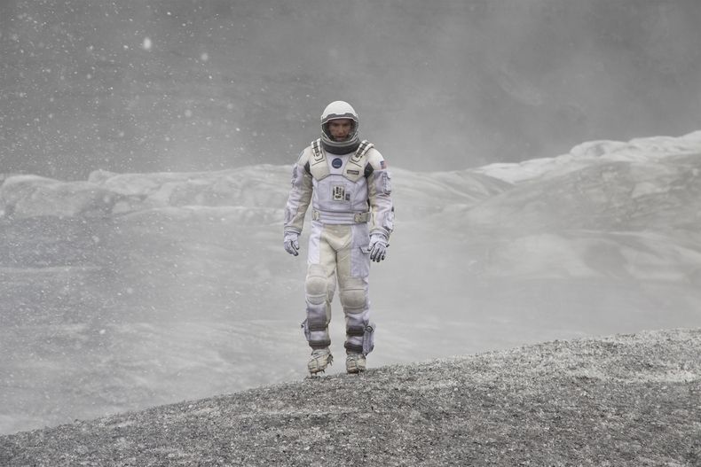 Imagen difundida por Paramount Pictures donde se ve a Matthew McConaughey en una escena de la película Interstellar. (Paramount Pictures vía AP)