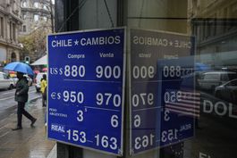 dolar no deja de marcar precios historicos en chile