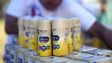 llega cantidad suficiente de formula lactea a eeuu