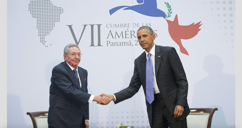 OBAMA RAUL CASTRO panama