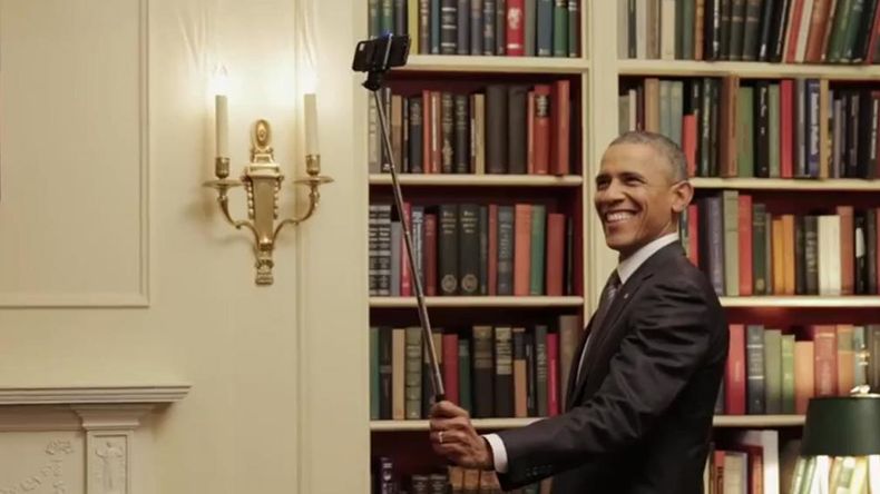 Obama selfie