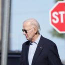 El presidente estadounidense Joe Biden sale de la iglesia católica St. Edmond en Rehoboth Beach, Delaware, el sábado 1 de junio de 2024. (AP Foto/Susan Walsh)