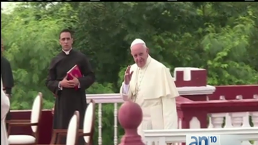el vaticano esquiva hablar de las detenciones de opositores durante la visita papal
