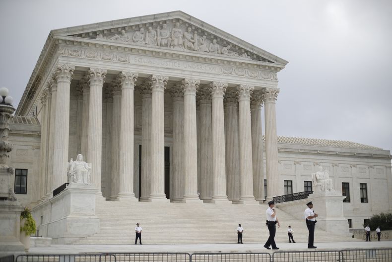 La sede de la Corte Suprema en Washington el 9 de octubre del 2018. (AP foto/Pablo Martinez Monsivais)
