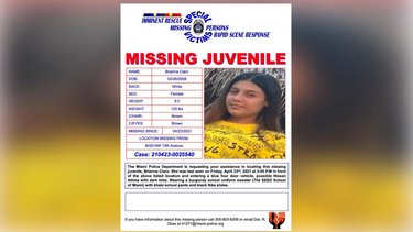 encuentran a  adolescente cubana desaparecida el pasado viernes en miami