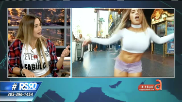 magga braco, la colombiana que bailo despacito por las calles de hollywood