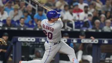 Pese a jonrón de Alonso, Marlins derrotan a Mets