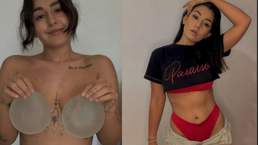 romina, hija de la actriz cubana niurka marcos, se quita los implantes de senos