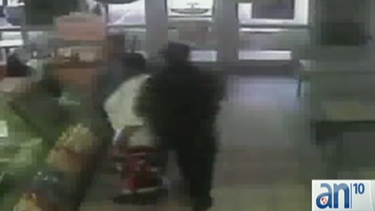 ladron muy educado asalta un restaurante subway