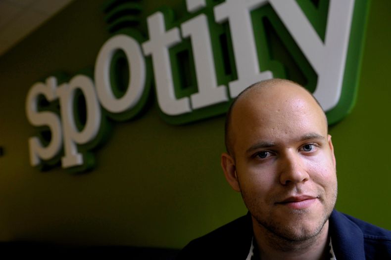 El fundador y CEO de Spotify Daniel Ek en Estocolmo, Suecia, el 18 de junio del 2009. (Janerik Henriksson, TT News Agency)