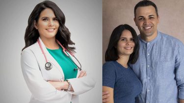 la esposa del actor cubano lieter ledesma logra homologar su titulo de medicina en estados unidos