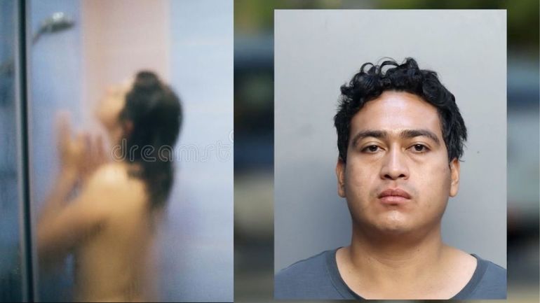 Arrestan a un guatemalteco de Miami acusado de grabar a su prima de 12 años  mientras esta se duchaba