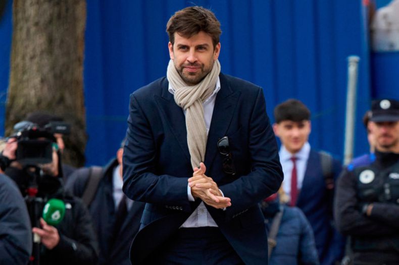 ARCHIVO - Gerard Piqué comparece ante el juzgado de Majadahonda, España, el 14 de marzo de 2025. (AP Foto/Manu Fernández)