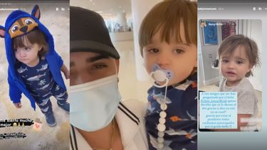 baby lores publica primeras imagenes de su hijo tras salir de terapia intensiva por una severa crisis de asma