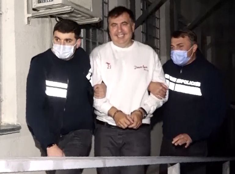 Georgia arresta al expresidente Mikheil Saakashvili