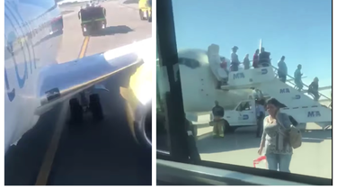 aterriza de emergencia en el aeropuerto internacional de miami un vuelo charter procedente de la habana tras explotar una llanta del avion