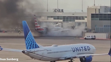 incendio en un avion de american airlines tras aterrizaje en denver deja 12 heridos