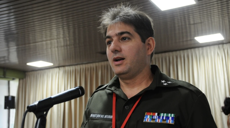 El coronel del Minsiterio del Interior cubano Abel Enrique González Santamaría