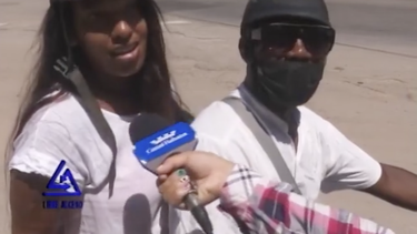 reportaje de television cubana presenta a marianao como un paraiso: esta rico hay de todo, comida..pollo y no se va la luz